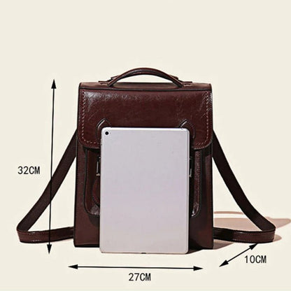 Sac à Dos Cuir Femme Vintage "La Novatrice"