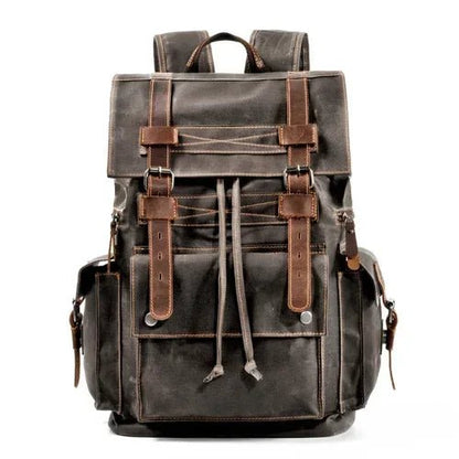 Sac à Dos Cuir Homme Vintage "L'Explorer" - Restaur Cuirs