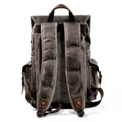Sac à Dos Cuir Homme Vintage "L'Explorer" - Restaur Cuirs