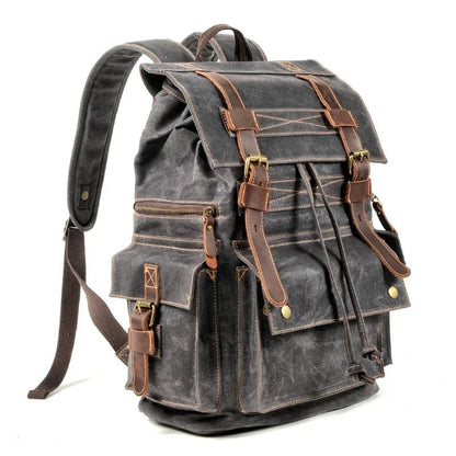Sac à Dos Cuir Homme Vintage "L'Explorer" - Restaur Cuirs