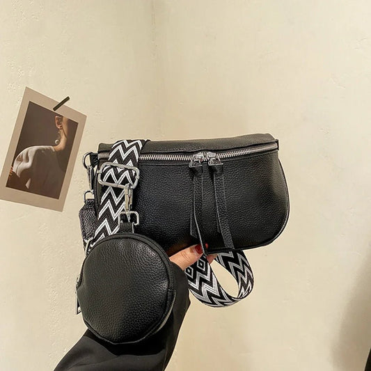 Sac Banane Cuir Femme "La Délicatesse" - Restaur Cuirs