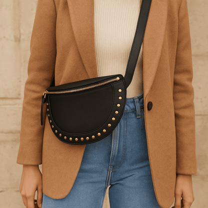 Sac Banane Cuir Femme : Praticité Élégante avec 'La Galante' - Restaur Cuirs