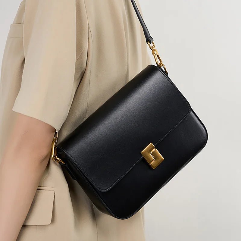 Sac bandoulière cuir "La Bohème" pour femme - Restaur Cuirs