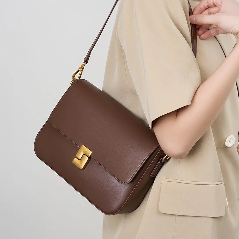 Sac bandoulière cuir "La Bohème" pour femme - Restaur Cuirs