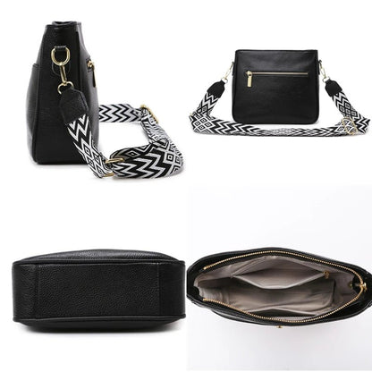 Sac bandoulière cuir "L'Audacieuse" pour femme - Restaur Cuirs
