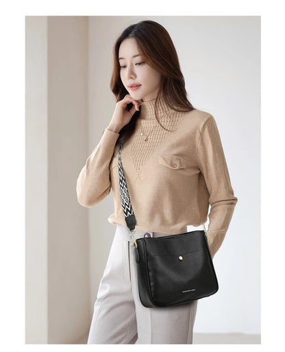 Sac bandoulière cuir "L'Audacieuse" pour femme - Restaur Cuirs