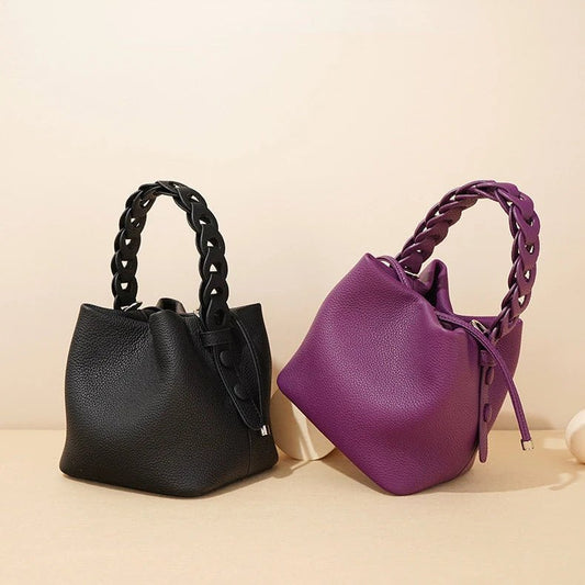 Sac Bandoulière en Cuir Femme Chic - La Citadine - Restaur Cuirs