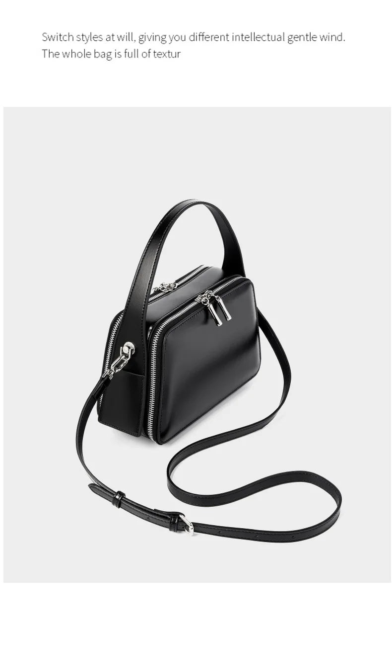 Sac Bandoulière en Cuir Femme chic "La Convoitée" - Restaur Cuirs