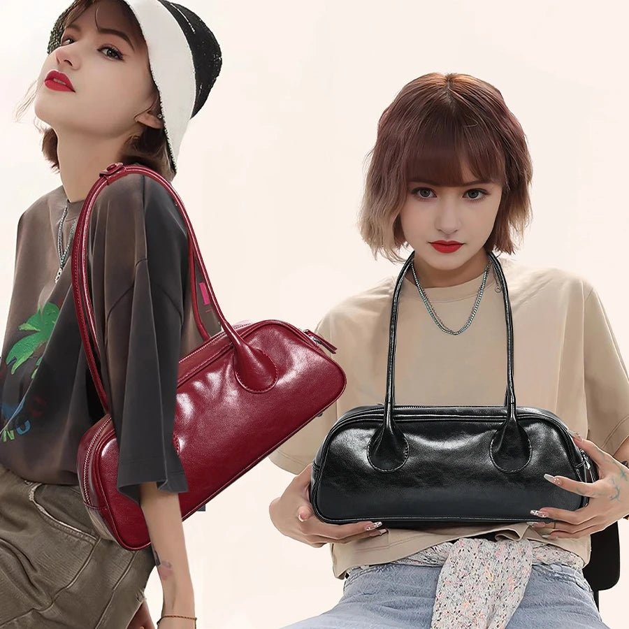 Sac Bandoulière en Cuir Femme – Élégance vintage "L'Envoûtante" - Restaur Cuirs