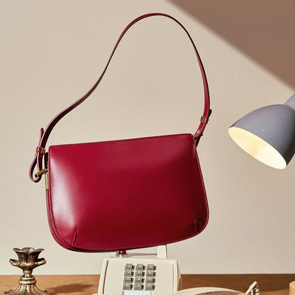 Sac Bandoulière en Cuir Femme Hobo Élégant "La Magnifique" - Restaur Cuirs