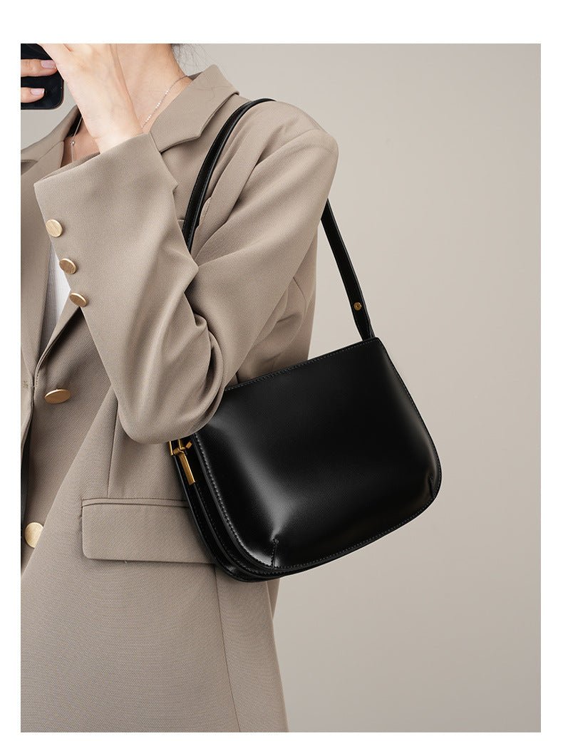 Sac Bandoulière en Cuir Femme Hobo Élégant "La Magnifique" - Restaur Cuirs