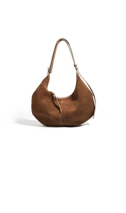 Sac Bandoulière en Cuir Femme Hobo "La Contemporaine" - Restaur Cuirs
