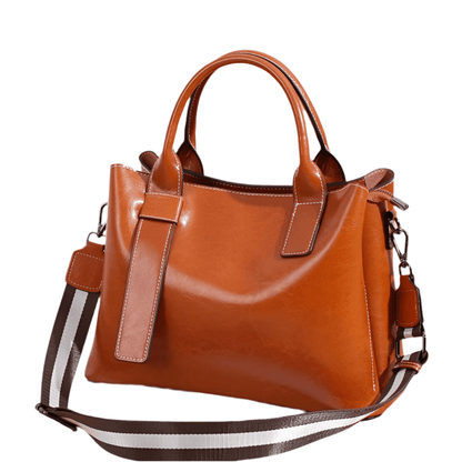 Sac Bandoulière en Cuir Femme Hobo "La Moderne"
