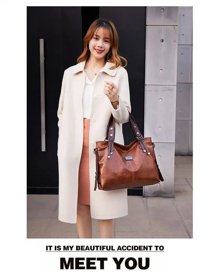 Sac Bandoulière en Cuir Femme Hobo "La Radieuse" - Restaur Cuirs