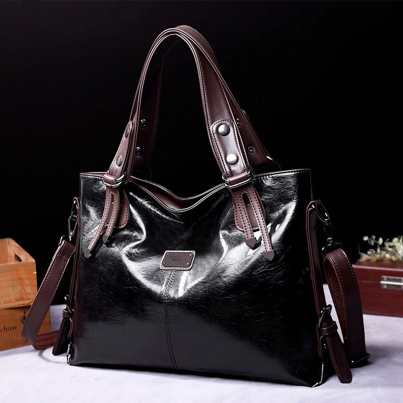 Sac Bandoulière en Cuir Femme Hobo "La Radieuse" - Restaur Cuirs