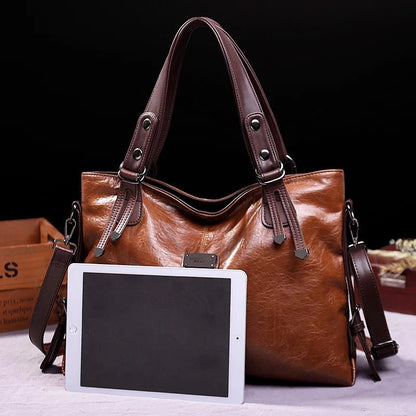 Sac Bandoulière en Cuir Femme Hobo "La Radieuse" - Restaur Cuirs