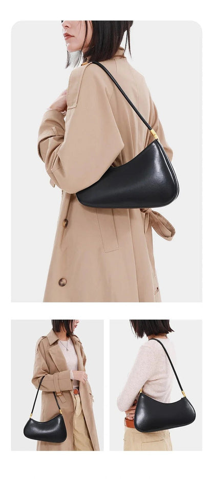 Sac Bandoulière en Cuir Femme Hobo "La Voyageuse" - Restaur Cuirs