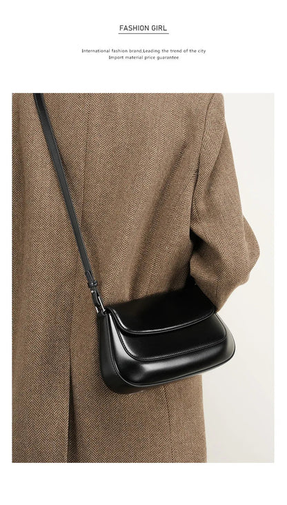 Sac Bandoulière en Cuir Femme "La Lumineuse" - Restaur Cuirs