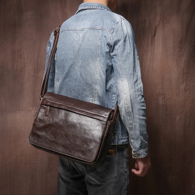 Sac Bandoulière Homme en cuir