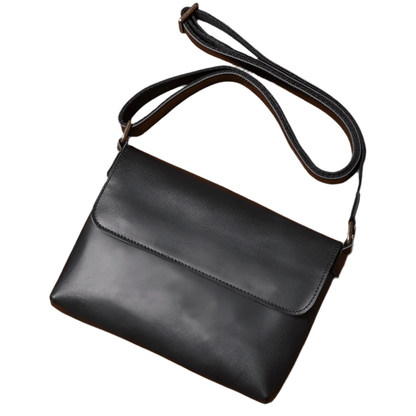 Sac Bandoulière Homme en cuir vintage "Le Compagnon"
