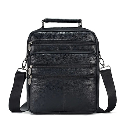 Sac Cuir Bandoulière Homme "Le Baroudeur" - Restaur Cuirs