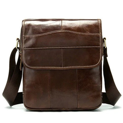 Sac en Cuir Bandoulière pour Homme "Le Citadin" - Restaur Cuirs