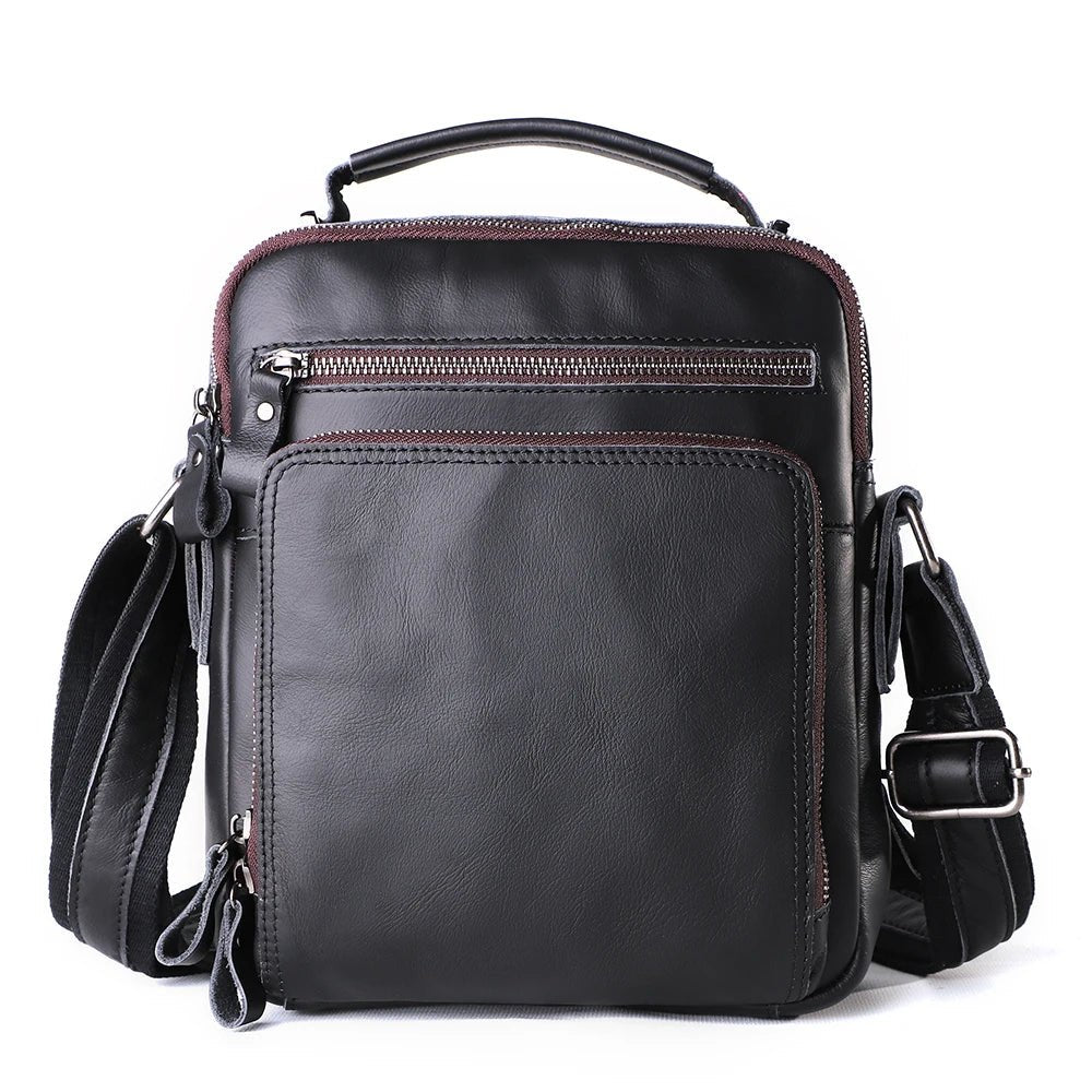 Sac Homme Cuir Bandoulière "Le Vintage" - Restaur Cuirs