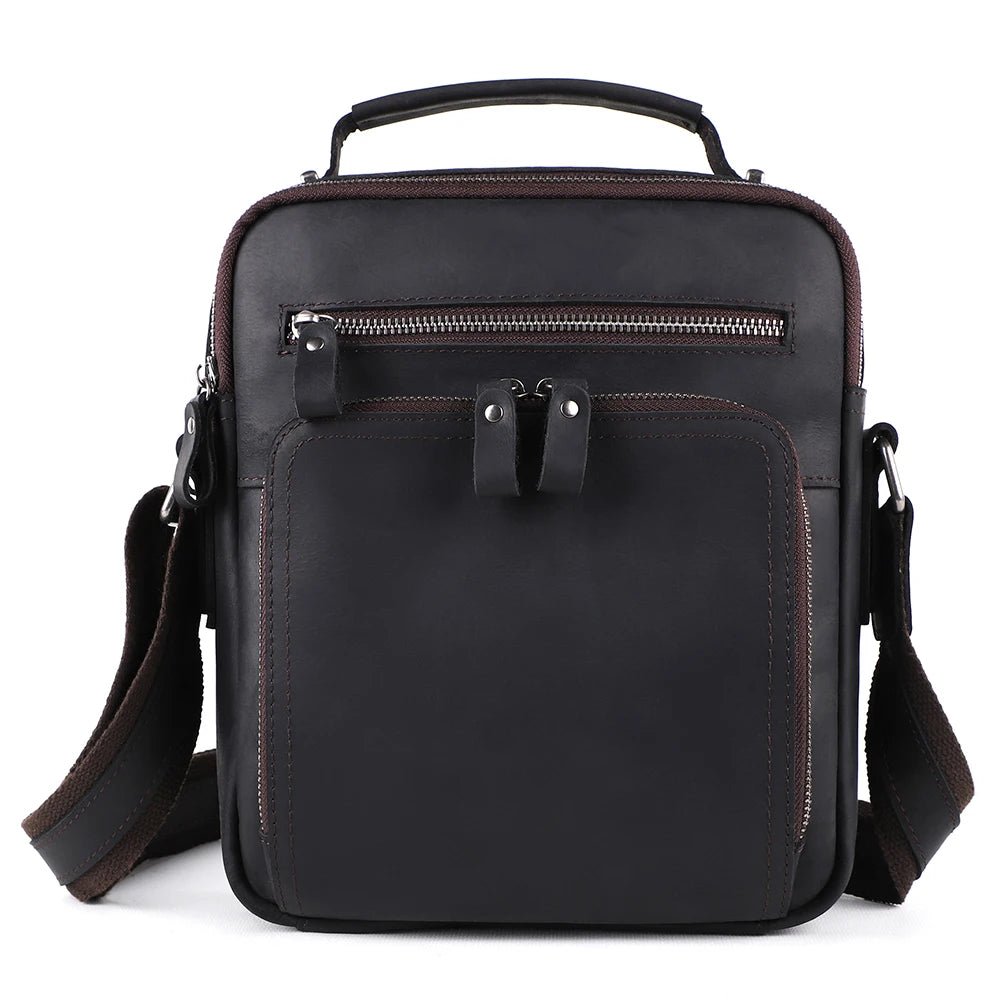 Sac Homme Cuir Bandoulière "Le Vintage" - Restaur Cuirs