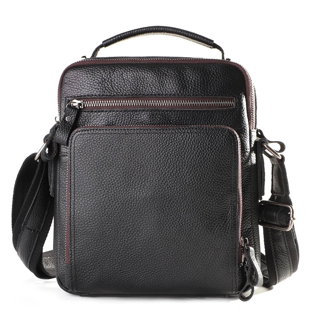 Sac Homme Cuir Bandoulière "Le Vintage" - Restaur Cuirs