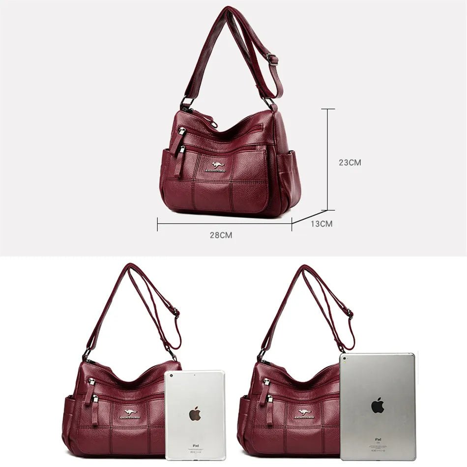 Sac Petra à Poches - Similicuir - Restaur Cuirs