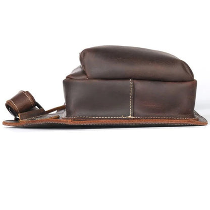 Sacoche Homme Cuir élégante "Le Connaisseur" - Restaur Cuirs