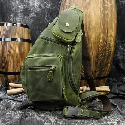 Sacoche Homme Cuir élégante "Le Connaisseur" - Restaur Cuirs