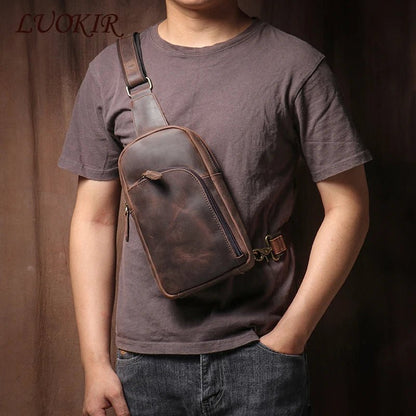 Sacoche Homme Cuir "Le Prestigieux" - Restaur Cuirs