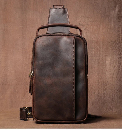 Sacoche Homme Cuir "L'Escapade" - Restaur Cuirs