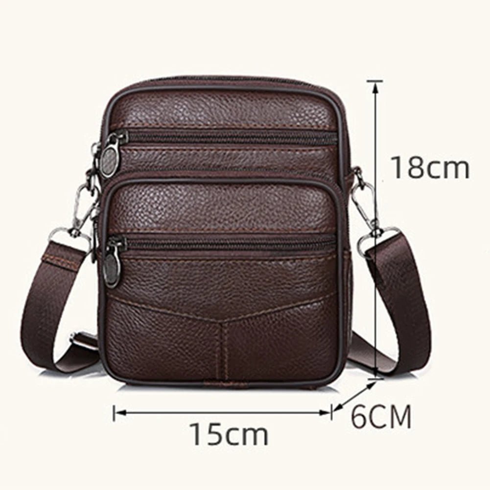 Sacoche Homme Cuir Multifonctionnelle "Le Terrain" - Restaur Cuirs