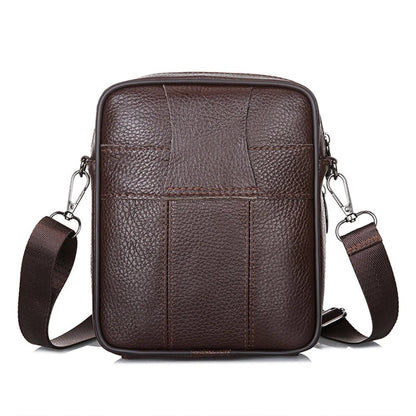 Sacoche Homme Cuir Multifonctionnelle "Le Terrain" - Restaur Cuirs