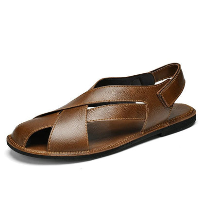 Sandales en Cuir pour Hommes Confortables "Le Nomade" - Restaur Cuirs