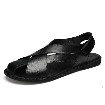 Sandales en Cuir pour Hommes Confortables "Le Nomade" - Restaur Cuirs