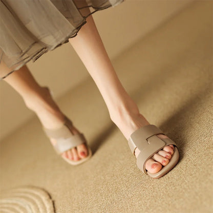 Sandales Femme Élégantes en Cuir "La Brise" - Restaur Cuirs