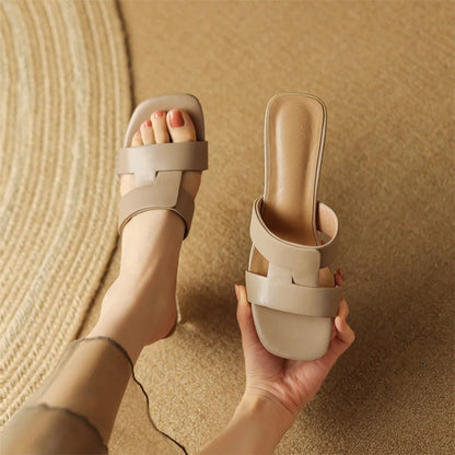 Sandales Femme Élégantes en Cuir "La Brise" - Restaur Cuirs
