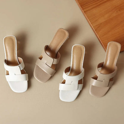 Sandales Femme Élégantes en Cuir "La Brise" - Restaur Cuirs