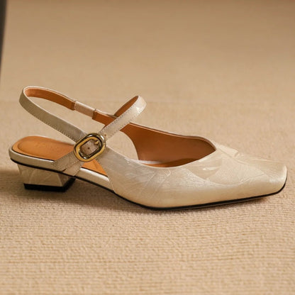 Sandales Femme élégantes en cuir "L'Envolée" - Restaur Cuirs