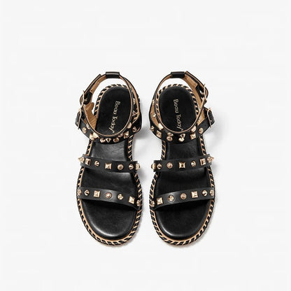 Sandales Femme en Cuir Élégant "La Coquette" - Restaur Cuirs