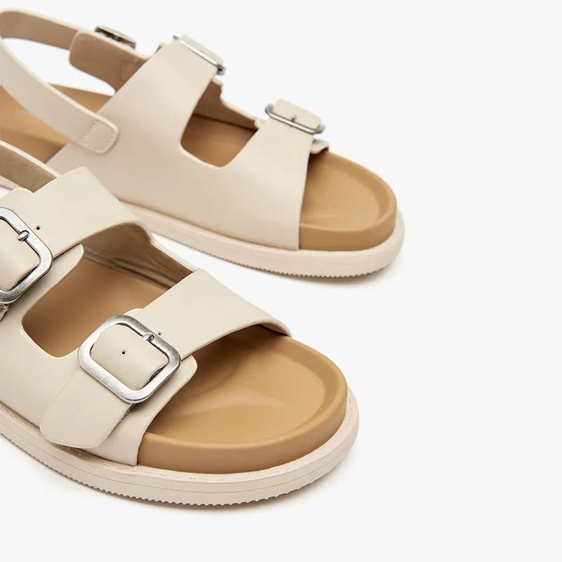 Sandales Femme en cuir élégantes "La Charmante" - Restaur Cuirs