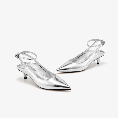 Sandales Femme en cuir élégantes - "La Éclatante" - Restaur Cuirs