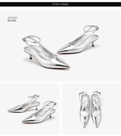Sandales Femme en cuir élégantes - "La Éclatante" - Restaur Cuirs