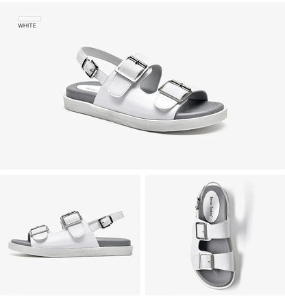 Sandales Femme en Cuir "La Aurora" - Restaur Cuirs