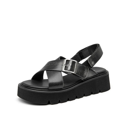 Sandales Femme en Cuir "La Bella" - Restaur Cuirs