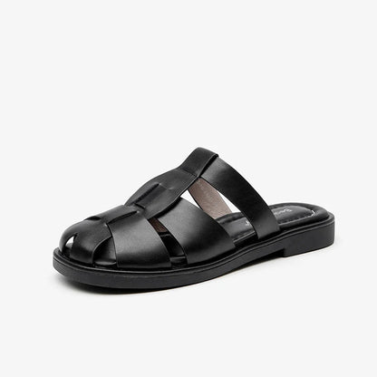 Sandales Femme Gladiateur en Cuir "La Conquérante" - Restaur Cuirs