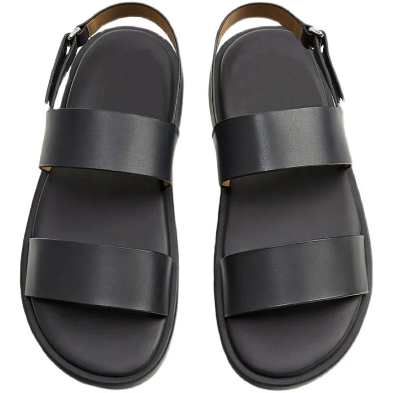 Sandales Homme Cuir à Bride Cheville "Le Mistral"